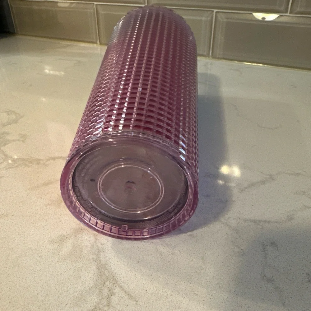 Starbucks Summer 2021 Pink & Blue Ombré‎ Bling 24oz Tumbler